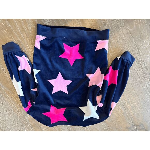 Gap girls sz 4 star balloon sleeve velvet pullover top blue - Picture 4 of 5